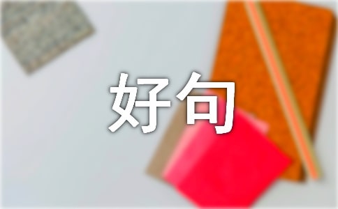 通用生活的好句集锦76句
